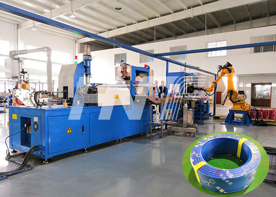 वायर केबल्स गोल या फ्लैट केबल्स व्यास 3 मिमी से 20 मिमी के निर्माण के लिए हटना फिल्म के साथ केबल वायर कॉइल बाइंडर